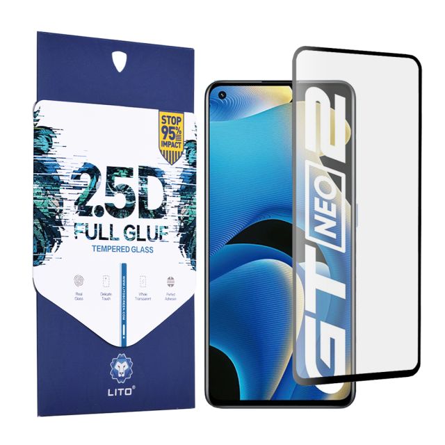 Lito  2.5D FullGlue Glass  Realme GT Neo2 / GT2 / GT Neo 3T / GT Neo 3T Dragon Ball Z Edition  Black