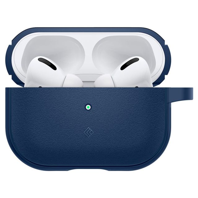 Caseology Vault Θήκη Πλαστική / Σιλικόνης με Γάντζο Navy Blue για Apple AirPods Pro