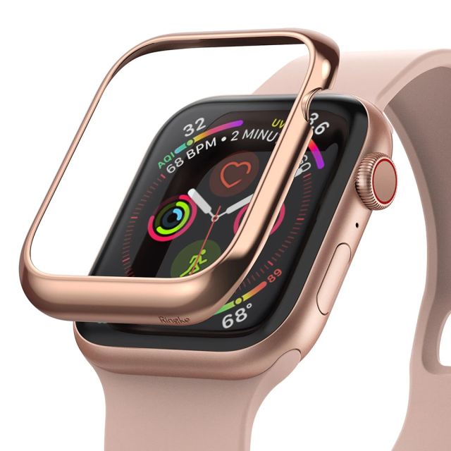 Ringke Bezel Styling Πλαστική Θήκη Glossy Rose Gold για το Apple Watch 40mm