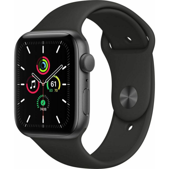 Apple Watch Series SE 44mm GPS+Cellular Aluminum Black Refurbished Grade A