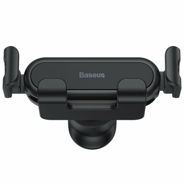 Baseus Βάση Κινητού Αυτοκινήτου με Ρυθμιζόμενα Άγκιστρα Μαύρη
