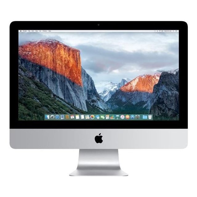 Apple iMac (21.5" Late 2015) | Core i5-5575R | 8GB | 1TB HDD | Iris Pro 6200 1.5GB shared | Silver | Refurbished Grade A