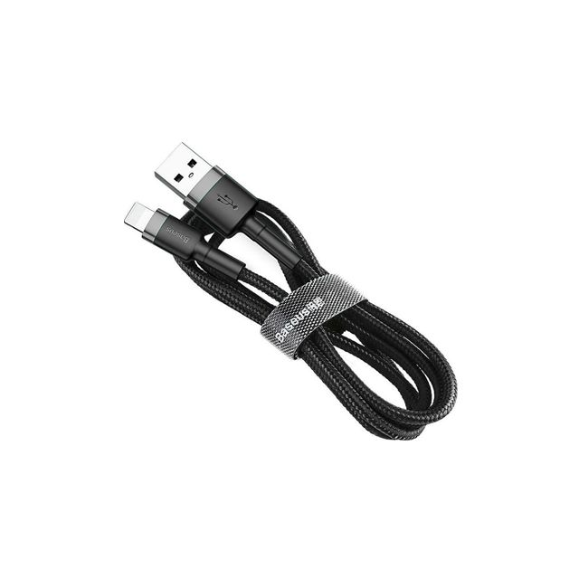 Baseus Cafule USB-A to Lightning Cable Γκρι 0.5m