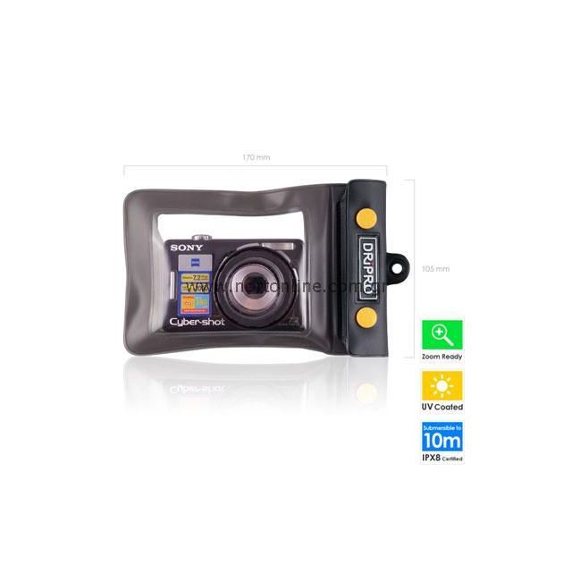 Waterproof Θήκη Dripro IPX8 Certified για Φωτογραφικές Μηχανές Διαστάσεων έως 110x65mm