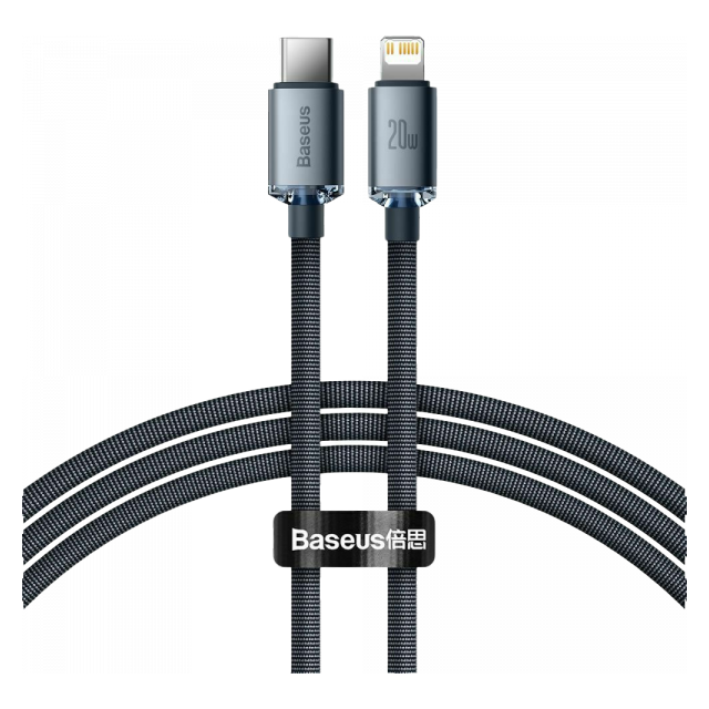 Baseus Crystal Shine Braided USB-C to Lightning Cable 20W Μπλε 1.2m (CAJY000203)